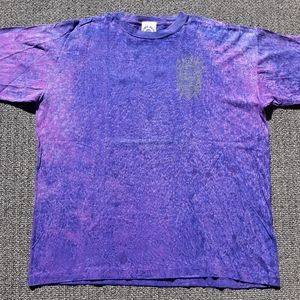 Vintage 90s Earth Tribe Neon Tiedye Surf Tshirt Size XL